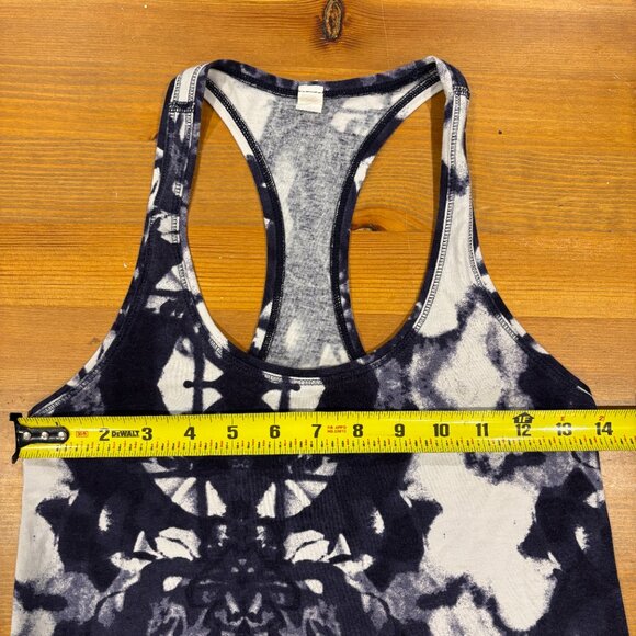 𝅺Lululemon Every Yogi Racerback Tank Top in Ink Blot White Deep Indigo​​​ - Picture 13 of 16